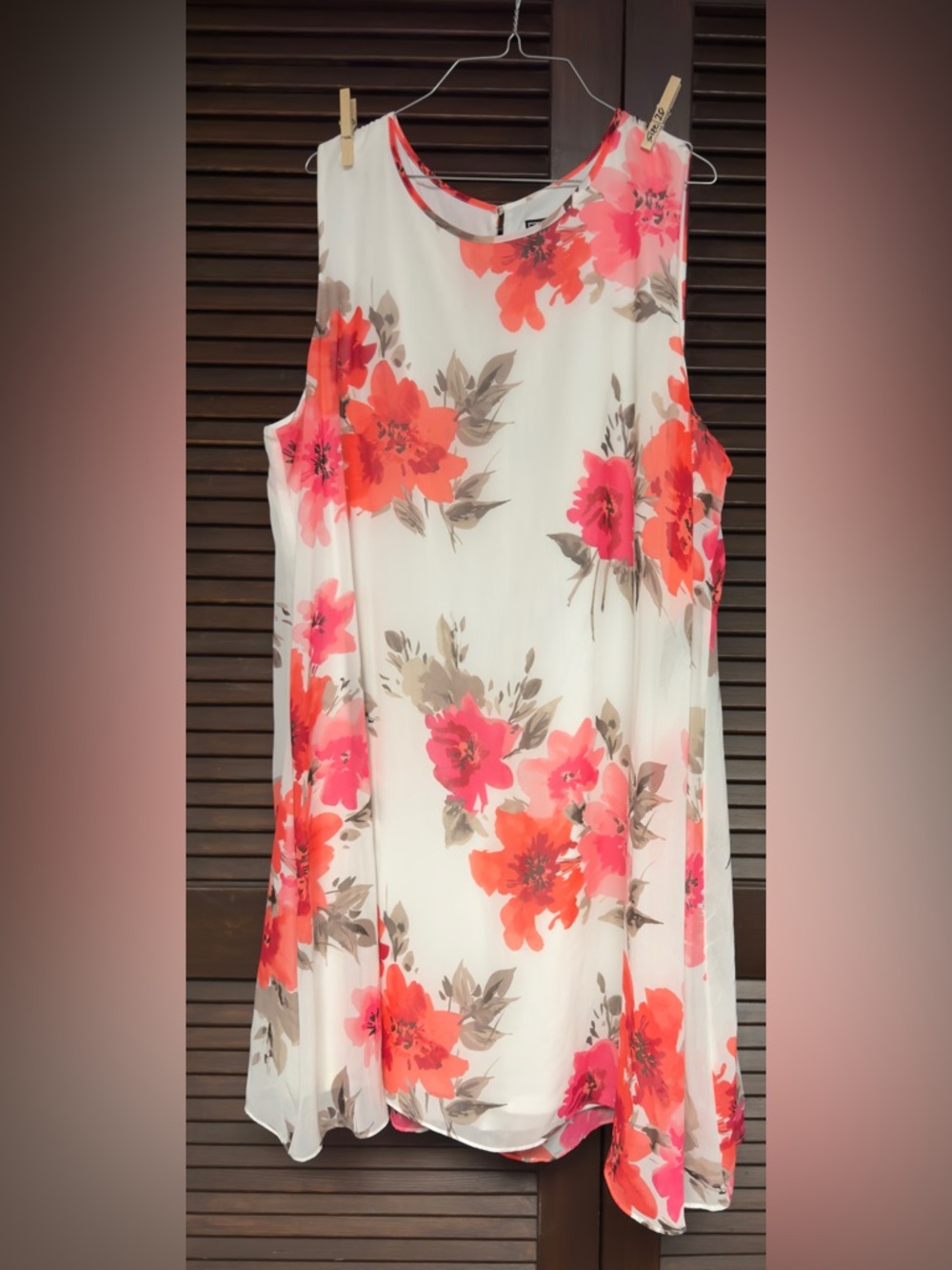 JH Summer Flower Dress. 20W
